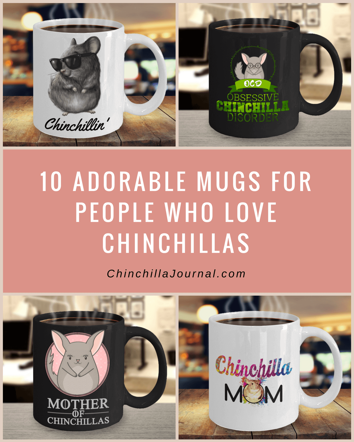 10 Adorable Mugs For People Who Love Chinchillas